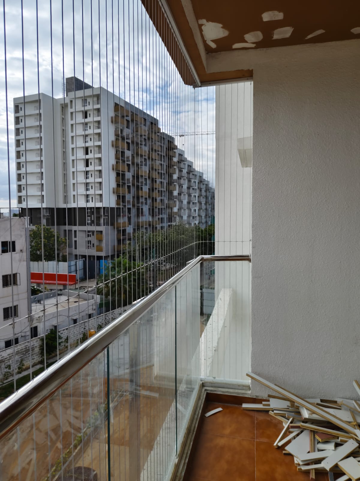 Invisible Grill for Balcony in Bangalore
                                                    